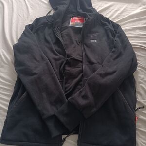 Milwaukee Men’s Black Hooded Lightweight Work Jacket